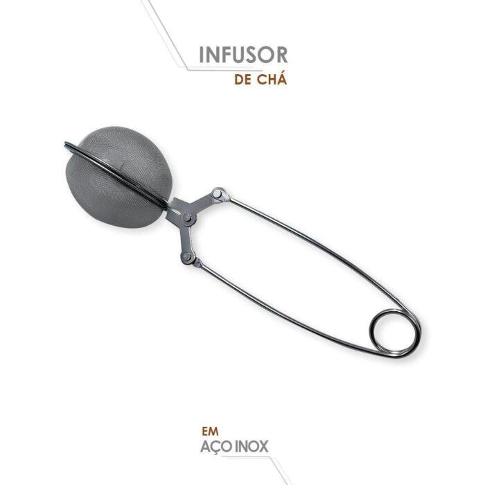 Infusor De Chá Inox Coador Peneira Ervas - Image 5