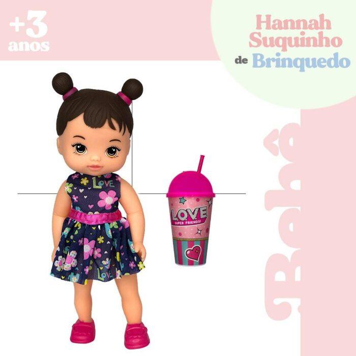 Boneca Hannah Suquinho Com Copo - Image 5