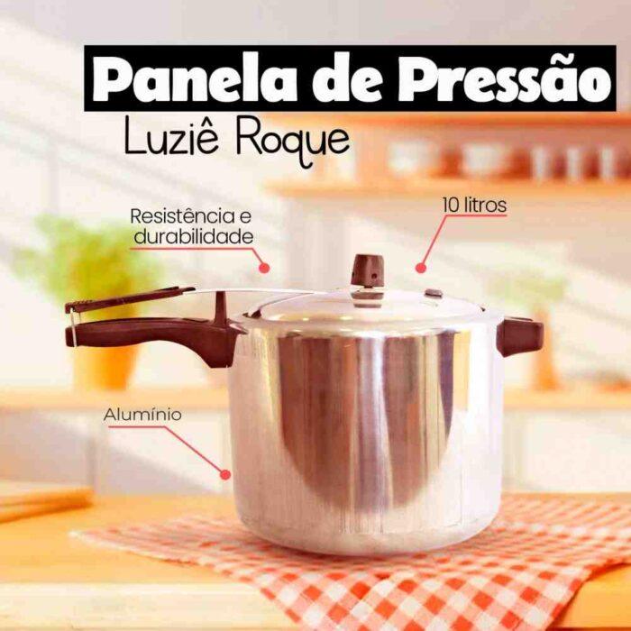 Panela de Pressão Alumínio Roque 10 Litros - Image 5