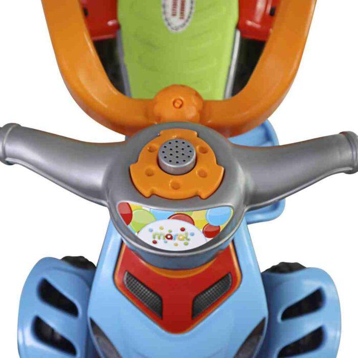 Quadriciclo Infantil Carrinho De Passeio Moto Menina Menino - Colorido - Image 4