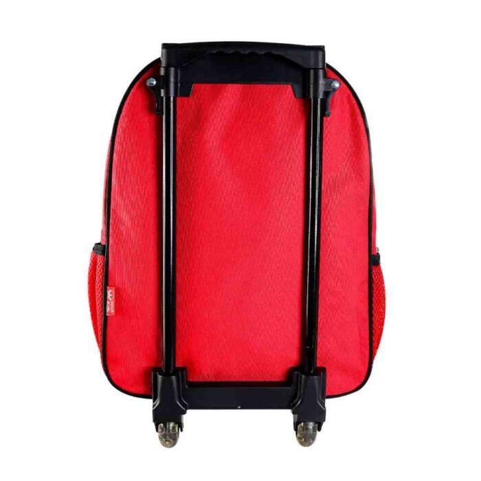 Kit Mochila Infantil Escolar com 3 peças Carrinho Vermelho - Image 2