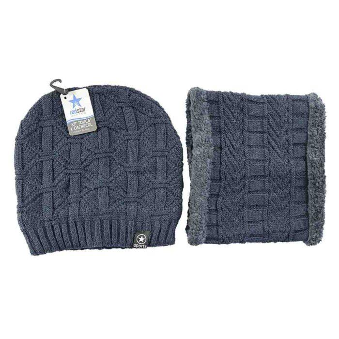 Kit Gorro de Frio e Cachecol Estilo Gola - Image 6