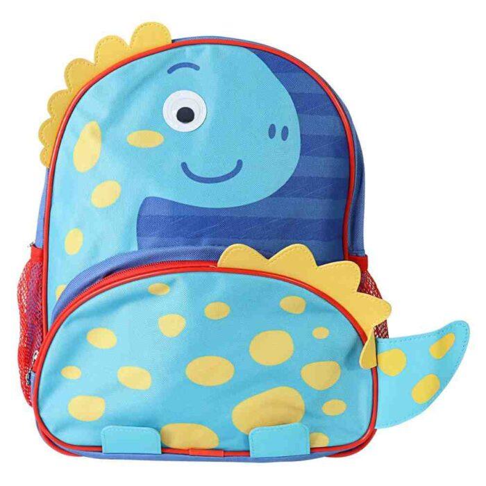 Mochila Escolar Infantil Dinossauro - Azul ou Verde