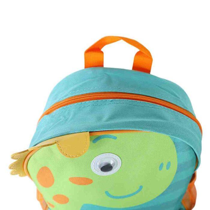 Mochila Escolar Infantil Dinossauro - Azul ou Verde - Image 6