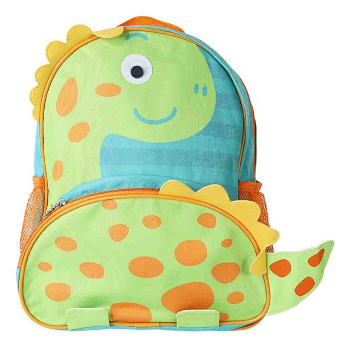 Mochila Escolar Infantil Dinossauro - Azul ou Verde - Image 8