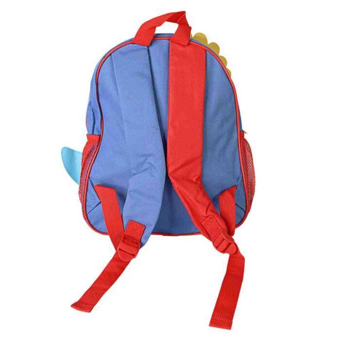 Mochila Escolar Infantil Dinossauro - Azul ou Verde - Image 3