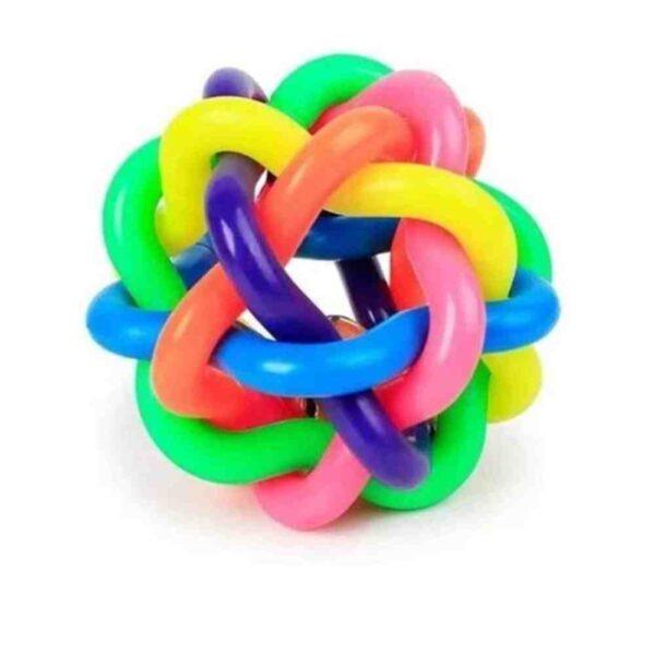Bola Pet Trançada com Sino
