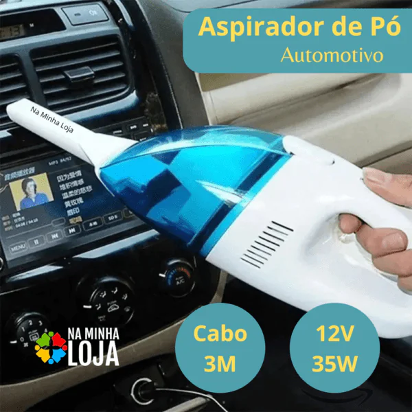 Aspirador De Pó Automotivo para Carro 12V 35W